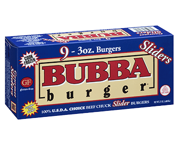 BUBBA burger Gourmet Sliders