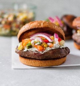 Herbed Goat Cheese BUBBA Burger Recipe