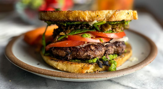 Assemble the Melt & Serve recipe bubba burger food best