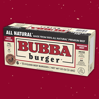 Bubba Burger Beef Patties - Frozen - 32oz