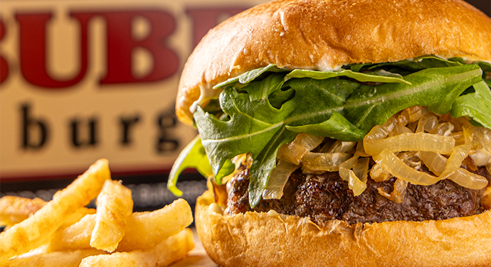 The Ultimate A1 BUBBA Steak burger