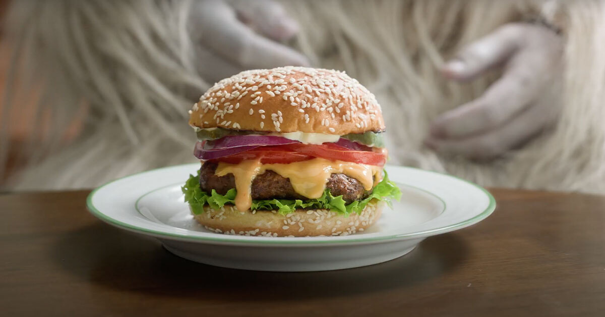 An Alien, a Yeti, and One Very Bold Burger Ad—BUBBA Makes the List
