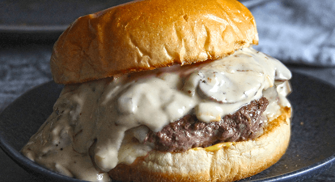BUBBA Mushroom and Leek Burger Sauce