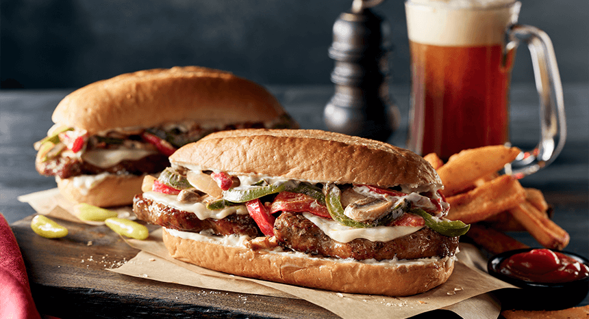 quality frozen burgers