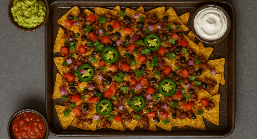 game day nacho recipe
