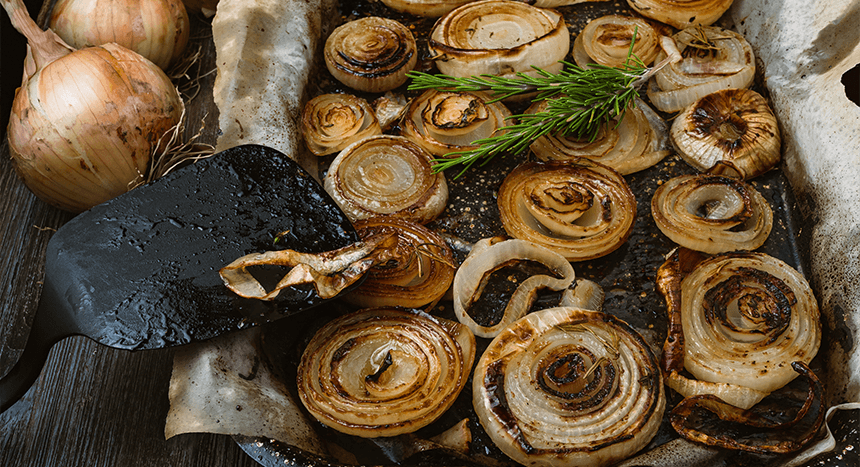 holiday burger toppings caramelized onions