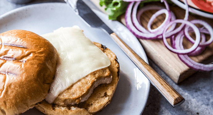 chicken burger meal prep