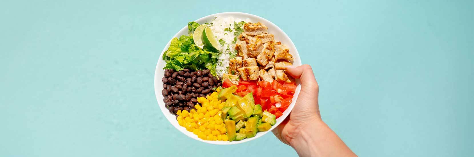 Fiesta Chicken BUBBA burger Bowl