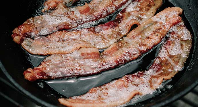 Cook the Bacon. recipe bubba burger food best