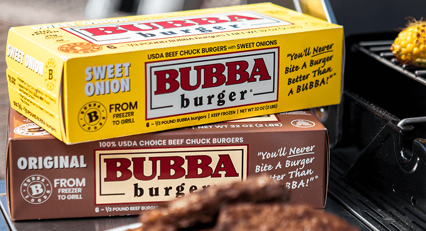 Why BUBBA Is the Best Tasting Frozen Burger