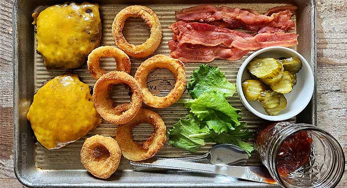 Cook your Angus BUBBA burgers. recipe image