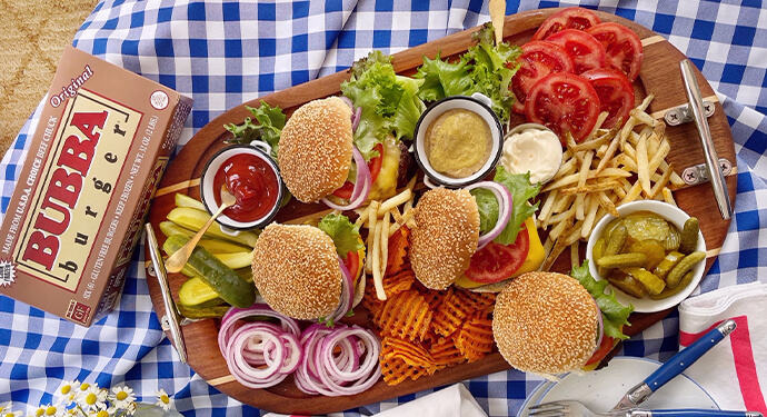 The American Original BUBBA burger Board Recipe