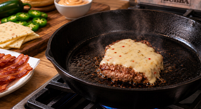 Cook Your BUBBA burgers. recipe image