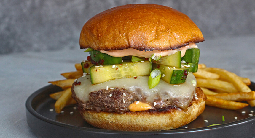 spicy bulgogi BUBBA burger