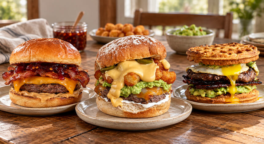 burger topping ideas
